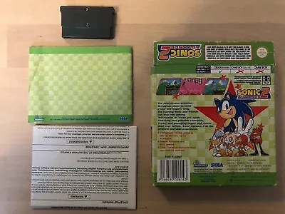 Sonic Advance 2 For Nintendo Game Boy Advance / GBA Complete  • £30