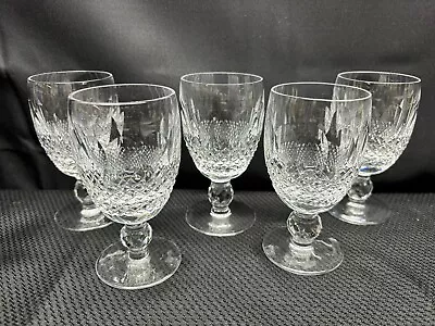 Waterford Crystal  COLLEEN  Short Stem ~ Set Of 5 ~ White Wine ~ 4 1/2  Tall • $119.99