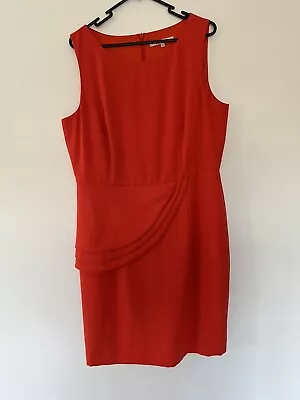 Review Orange Occasions Dress Size 16 • $35