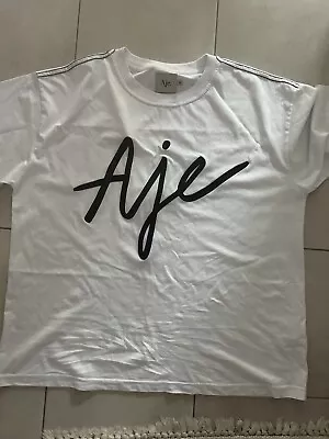 Aje M White Equation Logo Tee NEW • $69