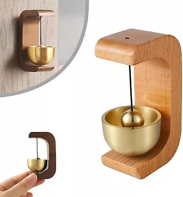 Zen Grip Doorbell New Zengrip Timber Doorbell Magnetic Hanging Door Chime HG • $14.69