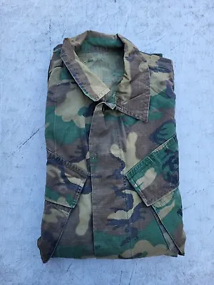 Vietnam Era USMC Jungle Fatigue Rip-stop Combat Shirt Size 40 • $99