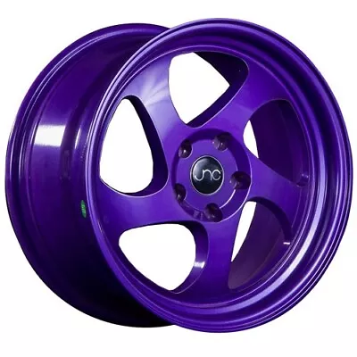 (4)SET NEW JNC WHEELS JNC034 15x8.25 4x100 +20 CANDY PURPLE • $720