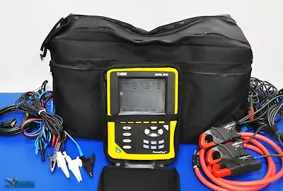 AEMC 3945 Power Quality Analyzer PowerPad 3 Phase PQA 3000A NIST Calibrated • $2749