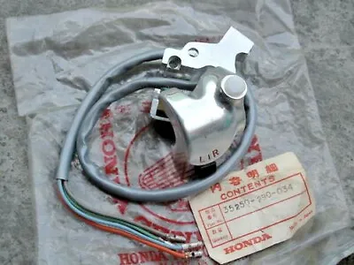 Honda CA175 CB125 CD125 CD175 CL125 S90 S110 LH Handle Switch NOS 35250-230-034 • $39.99