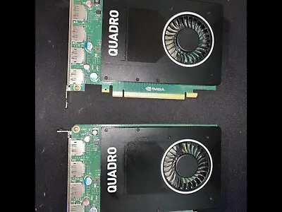 NVIDIA Quadro M2000 4GB GDDR5 PCIe 4x Displayport Graphics Card (1 Available) • $45