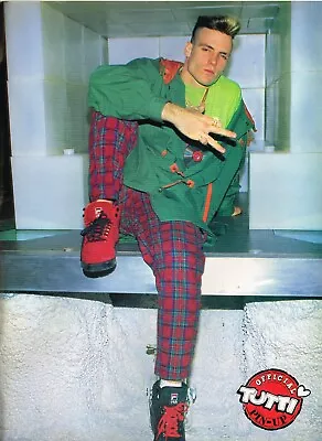 Vanilla Ice - Robert Matthew Van Winkle - 11  X 8  Teen Magazine Pinup Poster • $4.32