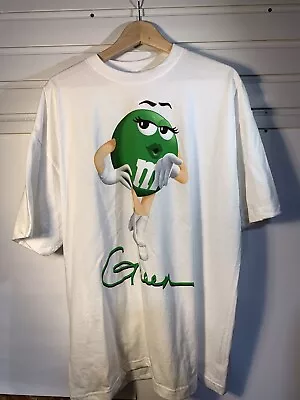 Mm Tshirt Mens Xl Green M&m • $30