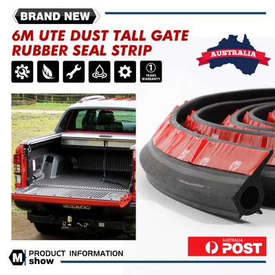 $35.47 • Buy Tailgate Seal Kit For Ssangyong Musso Ute Rubber Dust Tail Gate Seal 6m Au