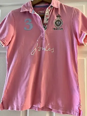 Joules Pink Polo Top Size 12 • $18.94