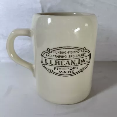 LL Bean Maine Ceramic Coffee Beer Mug Hunting Fishing Camping USA L.L. • $24.99