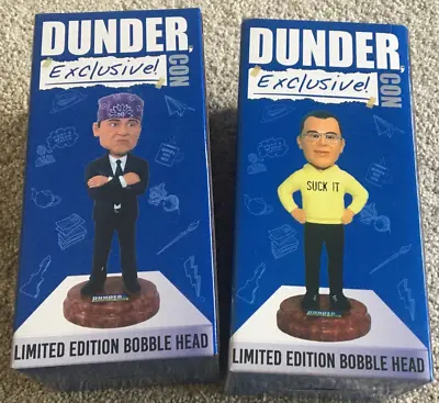 The Office David Wallace Prison Mike Bobblehead - NEW Dunder Con RARE 500 MADE! • $189.99
