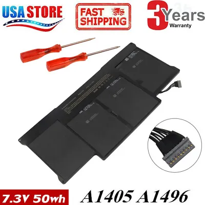 A1369 Battery For Apple MacBook Air 13'' A1466 (Mid 2013 2011 2012) A1496 A1405 • $24.58