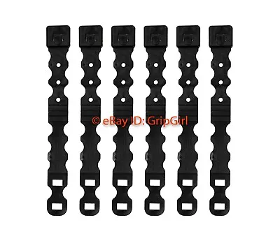 6 Pack/Lot Tactical Tailor Fight Light Short Black MALICE Clips MOLLE Kydex OTW • $18.95