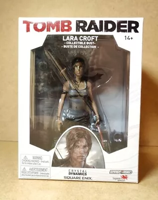 Lara Croft Tomb Raider Collectible Rare Bust Crystal Dynamics Square Enix 2013 • £56