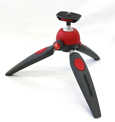 Manfrotto Tripod Mini Pixi Evo 2-Section Red From Japan • £51.24