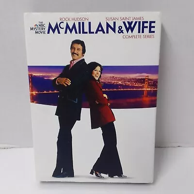 McMillan & Wife: Complete DVD Collection 6 Disc Set Rock Hudson 70s Detective  • $13.84