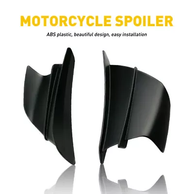 Motorcycle Winglet Aerodynamic Deflector Wing For Spoiler Suzuki Kawasaki US EXF • $15.99