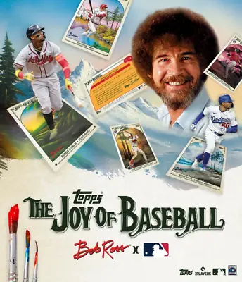 2023 Topps X Bob Ross The Joy Of Baseball Base #1-100 ~ Choose Your Card • $2