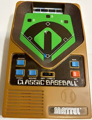 Mattel Classic Baseball Handheld Tested • $16.99