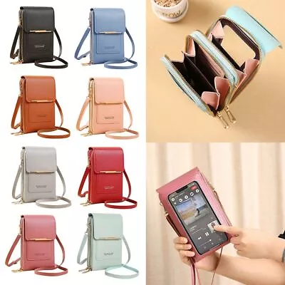 $17.94 • Buy Travel RFID RFID Anti Theft Purse Crossbody Bags Handbag Touch Screen Phone Bag