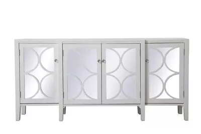 Mirrored Credenza-34 Inches Tall And 16 Inches Wide - Furniture - Cabinets - • $809.95