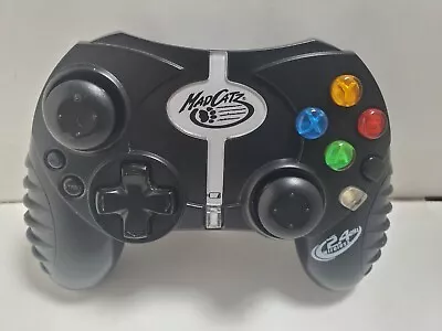 Mad Catz Wireless MicroCon Black Controller For Original Xbox 4586 - No Dongle • $11.99