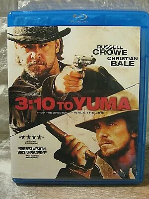 3:10 To Yuma Blu-Ray Christian Bale Russell Crowe Drama  • $8.88