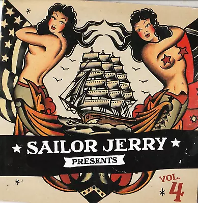 Various – Sailor Jerry Presents Vol. 4 (CD PROMO 2011) Card Sleeve - FREE POST • $11