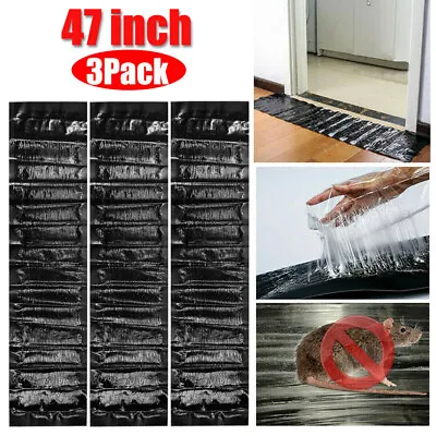 3 Pack Large Mice Mouse Glue Traps Rodent Catcher Rat Board Indoor Super Sticky • $10.89
