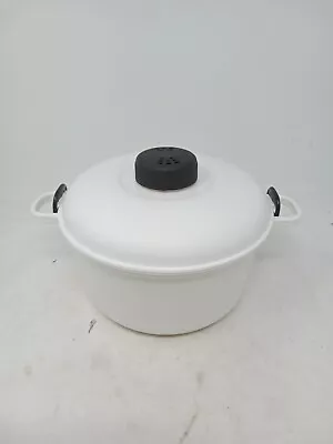 Microwave Pressure Cooker Compact Rice Vegetable Easy Cook Micro Kitchen Master • £8.39