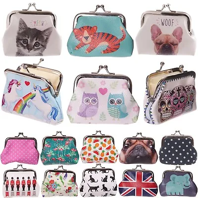 £2.95 • Buy Small Ladies Purse Mini Money Coin Pouch Cute Stylish Designer Handy Little Gift