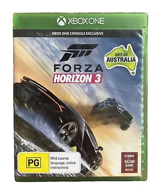 Forza Horizon 3 Xbox One No Manual Disc In Mint Condition Tested & Working! • $50