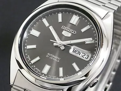  Seiko 5 Automatic 21 Jewels Japan Made Mens Watch   SNXS79J1  SNXS79 • $179