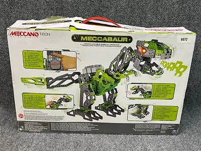 £38.06 • Buy Meccano Tech 16304 Meccasaur Programmable 715 Piece Robotic Dinosaur Set