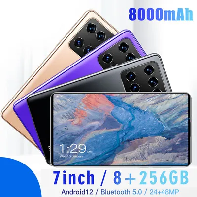 $70.31 • Buy 8G+256G 7 Inch Tablet Computer  HD Screen 3G Call + WIFI Bluetooth-