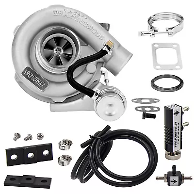 T04e T3 Turbocharger Compressor V-band+boost Controller 420HP Oil Cooled • $172.94