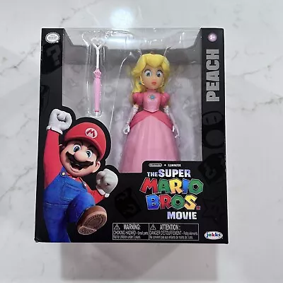 2023 Super Mario Bros Movie 5  Figure Peach Kids Toy Jakks Nintendo • $19.59