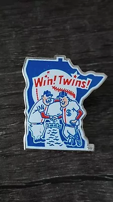 Minnesota Twins Logo Collectors Win Twins! Lapel Pin • $15