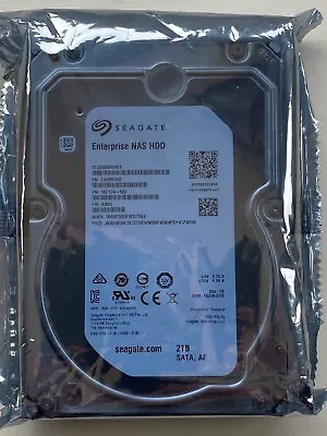 Seagate Enterprise NAS ST2000VN0001 2TB 7200rpm  128MB Sata III 6Gb/s 3.5  • £220