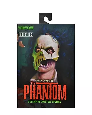 Neca Tmnt / Universal Casey As Phantom Of The Opera Ultimate 7 Inch Scale Action • £44.99