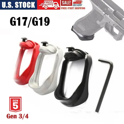 $14.49 • Buy Anodized Aluminum Flared Magwell Fit Gen 3-4 Gen 5 Glock 19/17/22/24/31/34/35/37