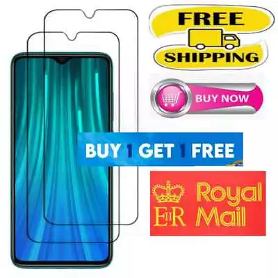 Tempered Glass For Xiaomi Redmi Note 8 Pro 8T 7 7PRO 7S SCREEN PROTECTOR • £2.99