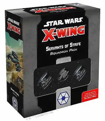 $35.94 • Buy Servants Of Strife Squadron Pack Star Wars: X-Wing 2.0 FFG NIB