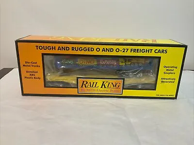 MTH Railking “I Love Toy Trains” Limited Edition Flat Car W/Trailer 30-7675 • $35