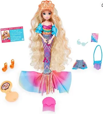 Mermaid High Finly Deluxe Mermaid Doll With 2 In 1  Removable Tail & Accessories • $10