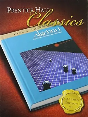 $63.95 • Buy Foerster Algebra 1 Classics Edition By Prentice Hall