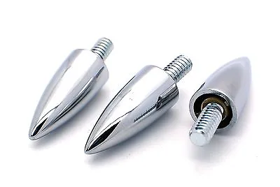 3 Chrome  Spike   Windshield Fairing Bolts For Harley Street & Electra Glide • $17.95