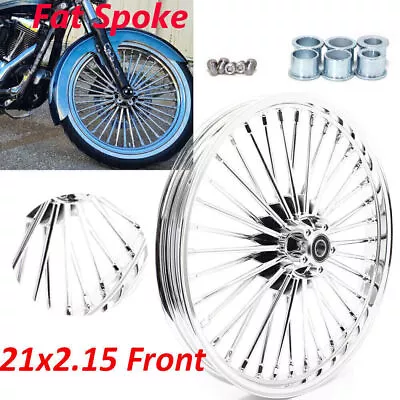 21x2.15  Fat Spoke Front Wheel Rim For Harley Softail Night Train Dyna Low Rider • $358.88