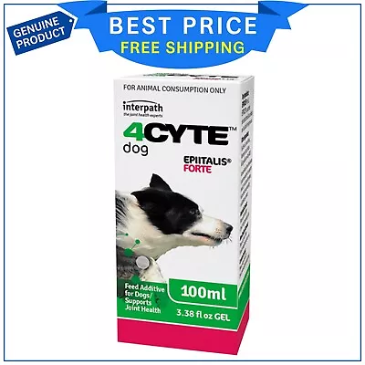 4Cyte Canine Epiitalis Forte Joint Support Gel For Dogs 100 Ml • $69.99